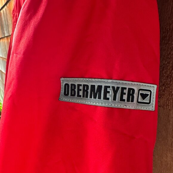 EUC Obermeyer Red/Black One Piece Velocity Shell Suit in Women's 12 Petite - Picture 5 of 15